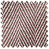 Delicate Chevron, Rusett - Roman Blind